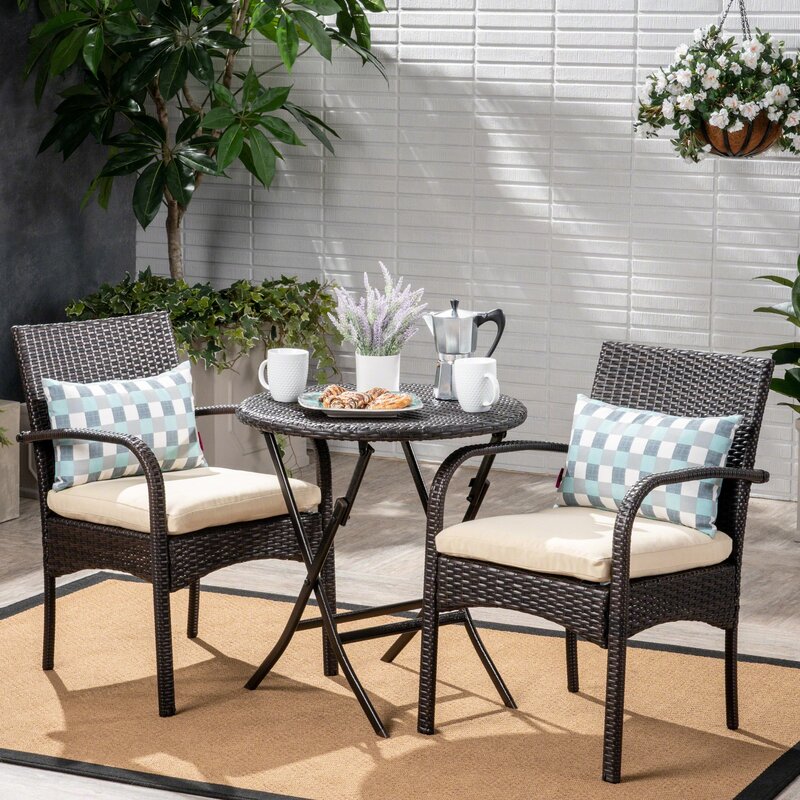  Crabill Round 2 - Person Outdoor Dining Set