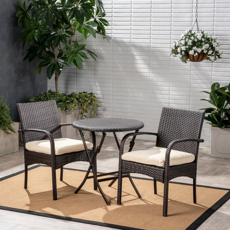  Crabill Round 2 - Person Outdoor Dining Set