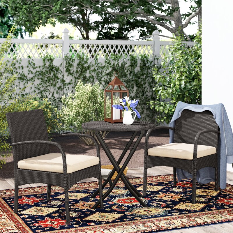 Crabill Round 2 - Person Outdoor Dining Set