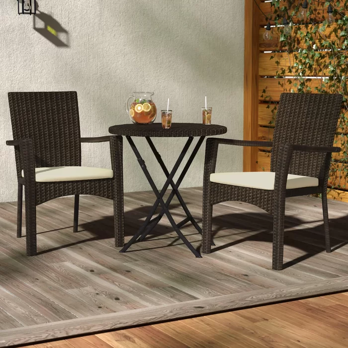  Grampian Round 2 - Person Outdoor Dining Set