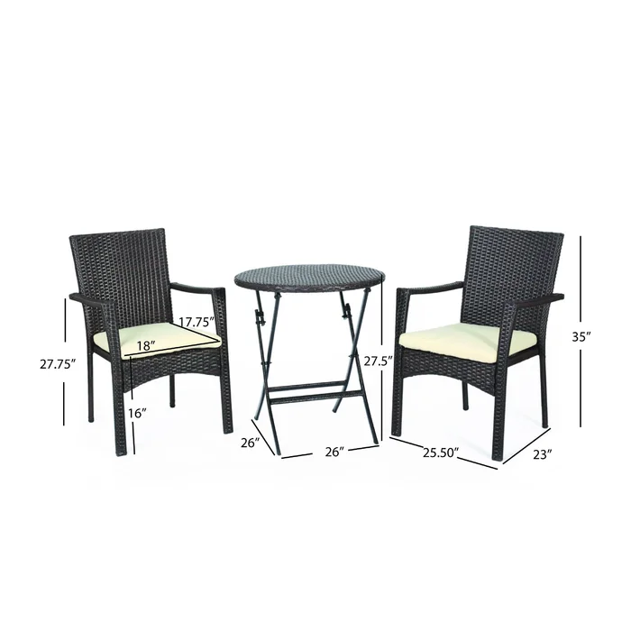  Grampian Round 2 - Person Outdoor Dining Set