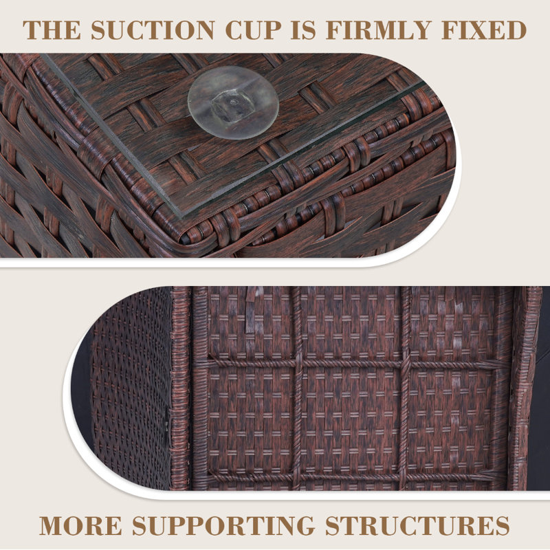  Kaytin 3 Piece Rattan Seating Group with Cushions