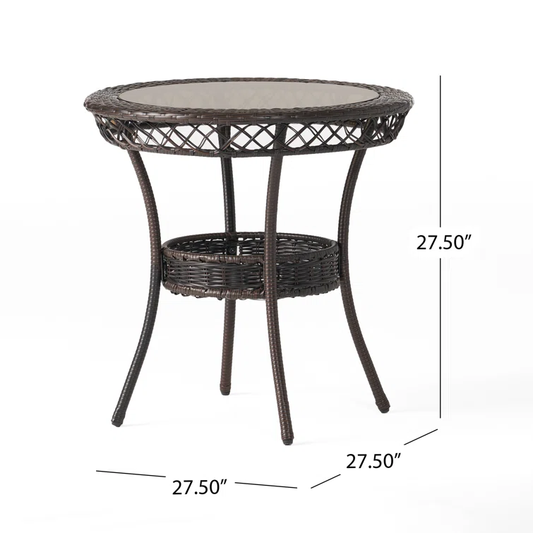  Tudor City Round 2 - Person Outdoor Dining Set
