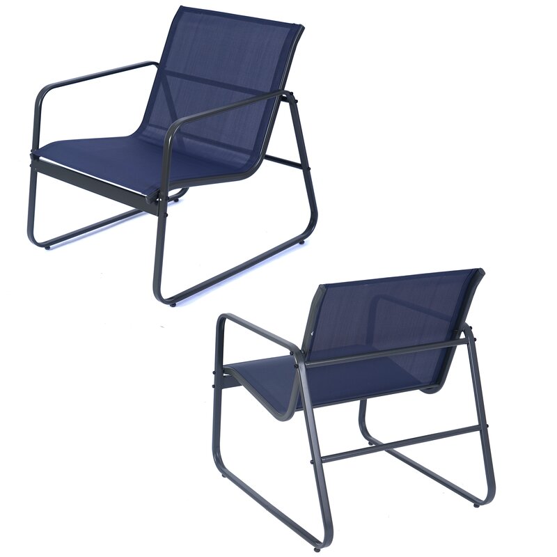  Virginio 4 Piece Complete Patio Set